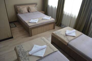 Фото номера Четырехместный номер с собственной ванной комнатой Гостевой дом Guesthouse Millennium Rabathi г. Ахалцихе 10