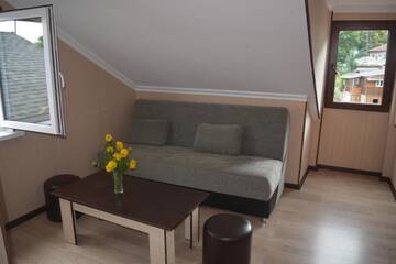 Фото номера Семейный номер с видом на сад Гостевой дом Guesthouse Millennium Rabathi г. Ахалцихе 11